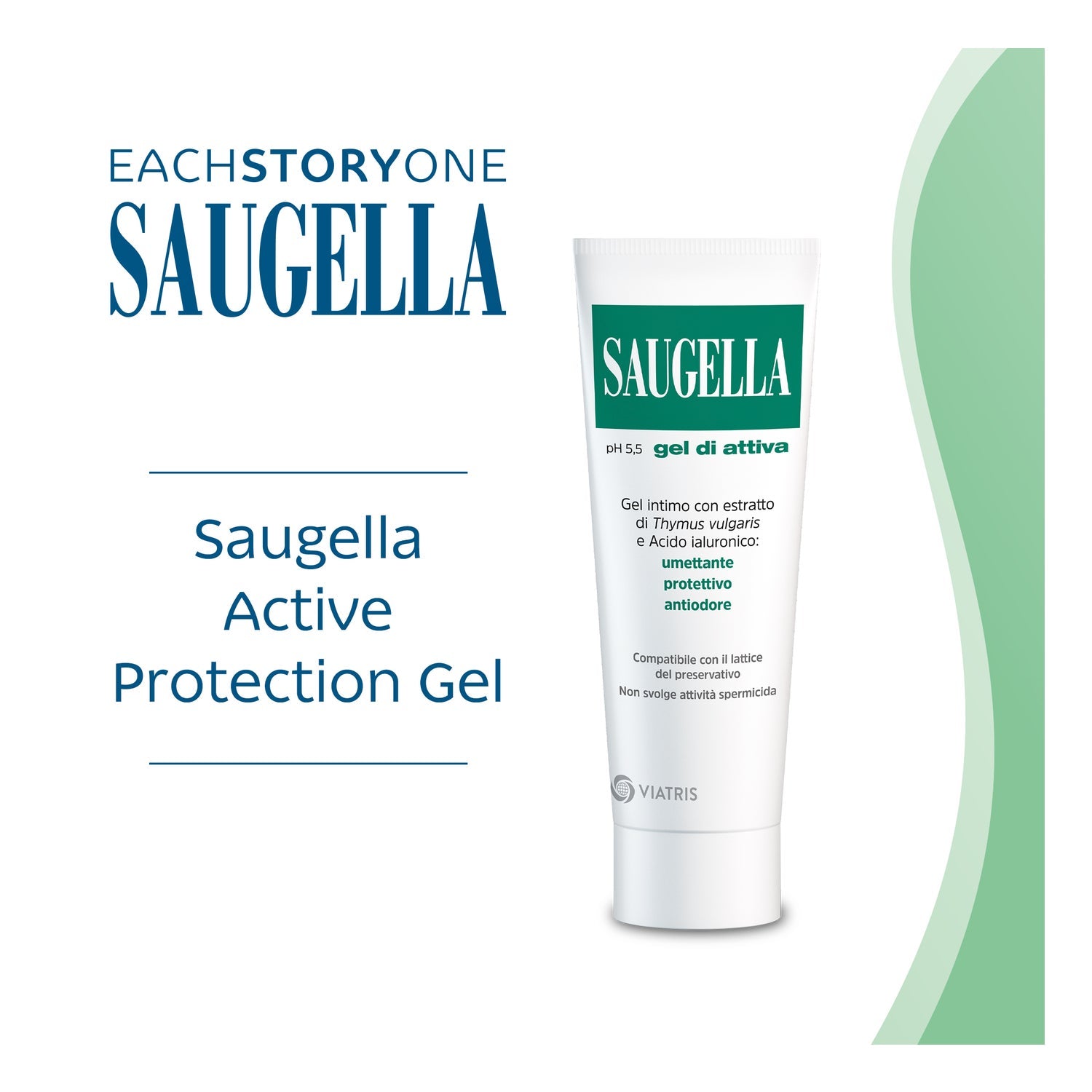 Saugella Attiva gel lubricante 30g