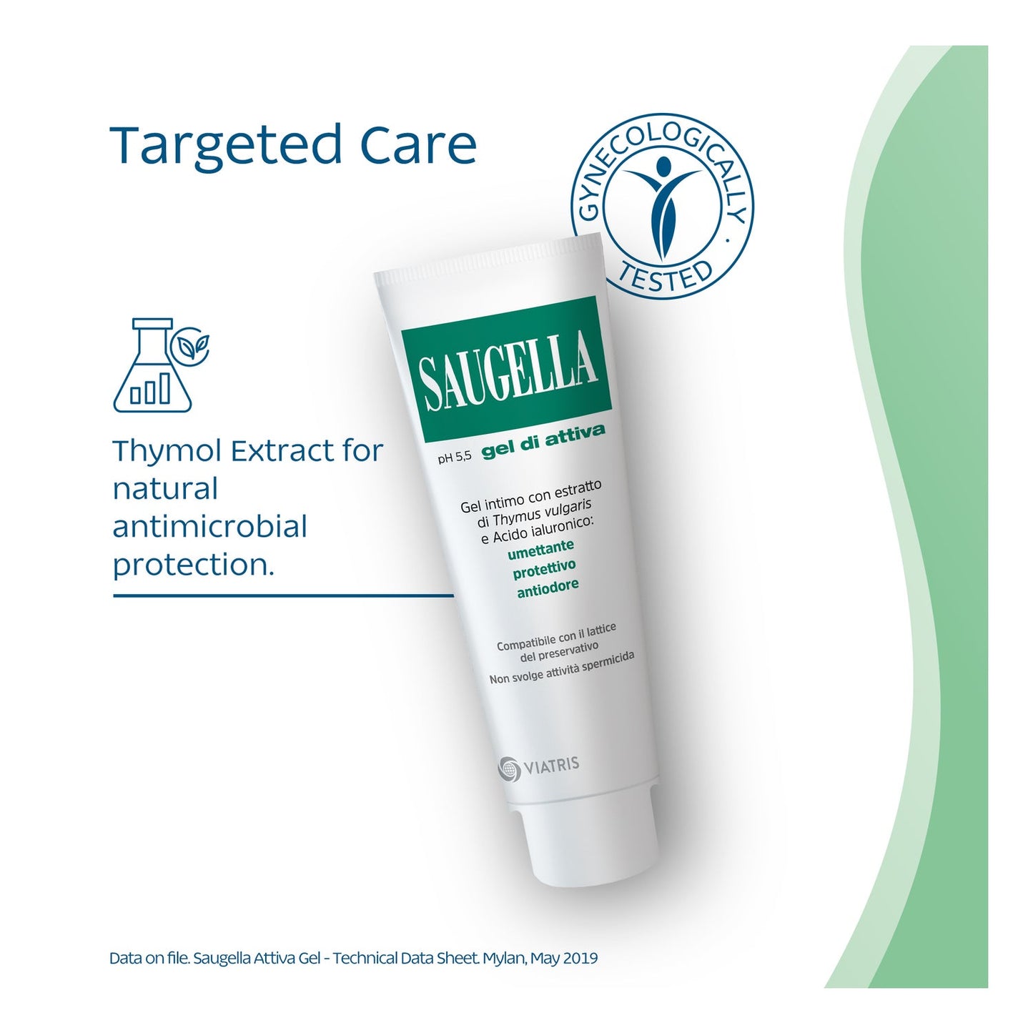 Saugella Attiva gel lubricante 30g