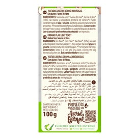 Diet-Radisson Tostadas Ligeras Lino Bio Sin Gluten 100g