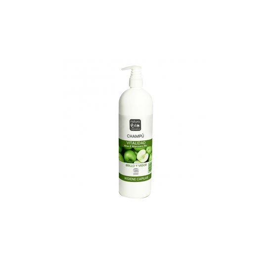NaturaBio Cosmetics Champu Vitalidad Aloe Vera & Manzana 740ml