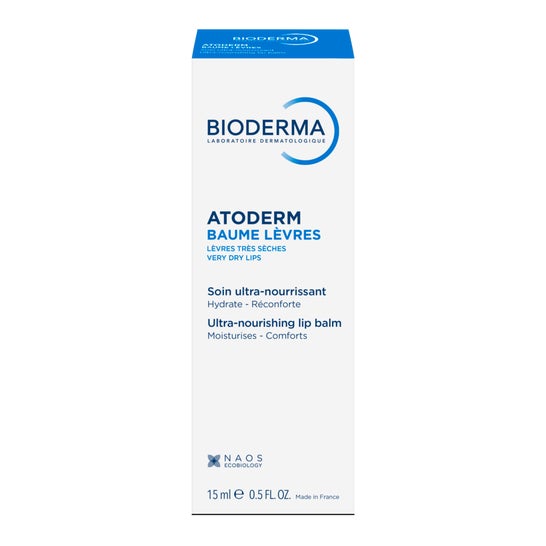 Bioderma Atoderm Lèvres Bálsamo Labial Reparador 15ml