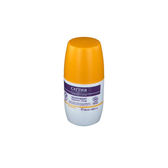 Cattier Desodorante Roll-On Frescor Cítrico 24 H 50 ml