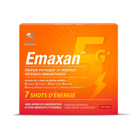 Phyto Research Emaxan 5 g+ Energía 7 uds