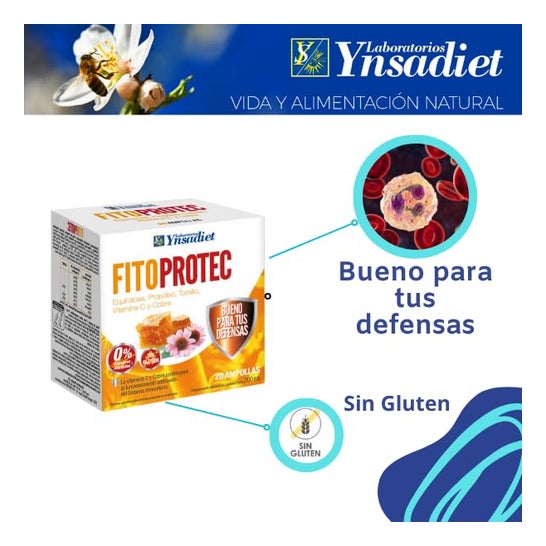 Ynsadiet Fitoprotect 20 Ampollas