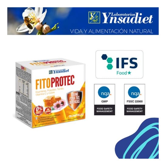Ynsadiet Fitoprotect 20 Ampollas