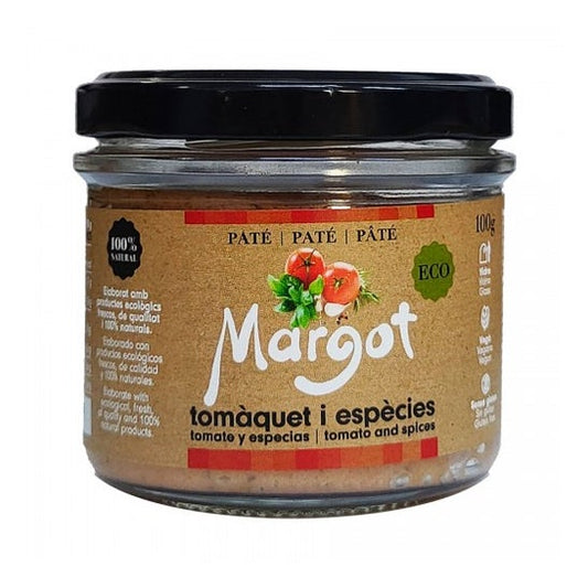 Margot Pate Tomate Especies Eco Vegano 100 g