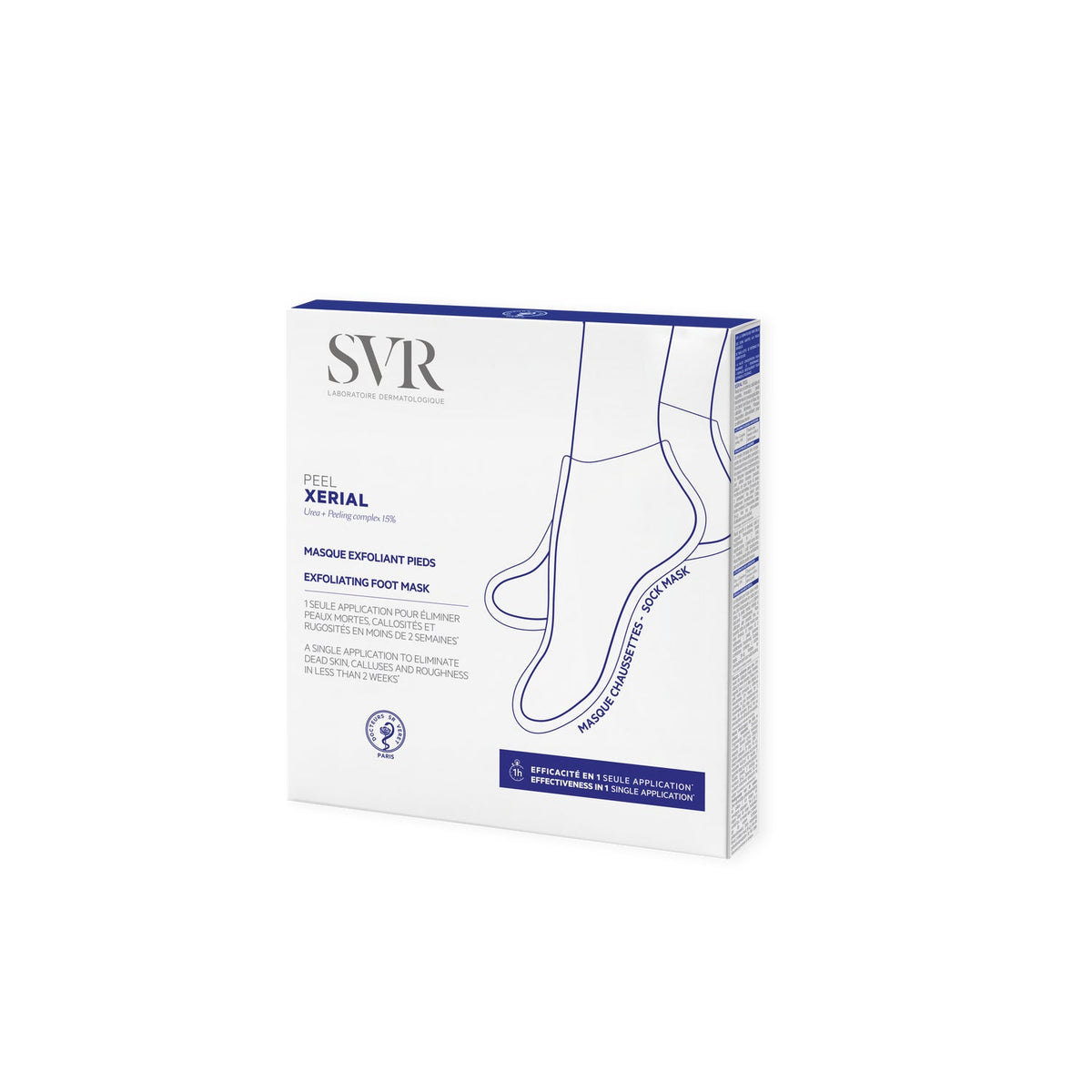 SVR Xerial Mascarilla Exfoliante de Pies 1 par