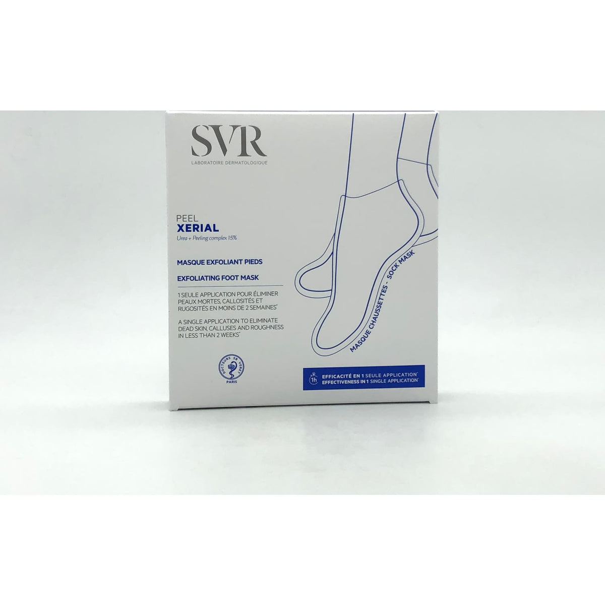 SVR Xerial Mascarilla Exfoliante de Pies 1 par
