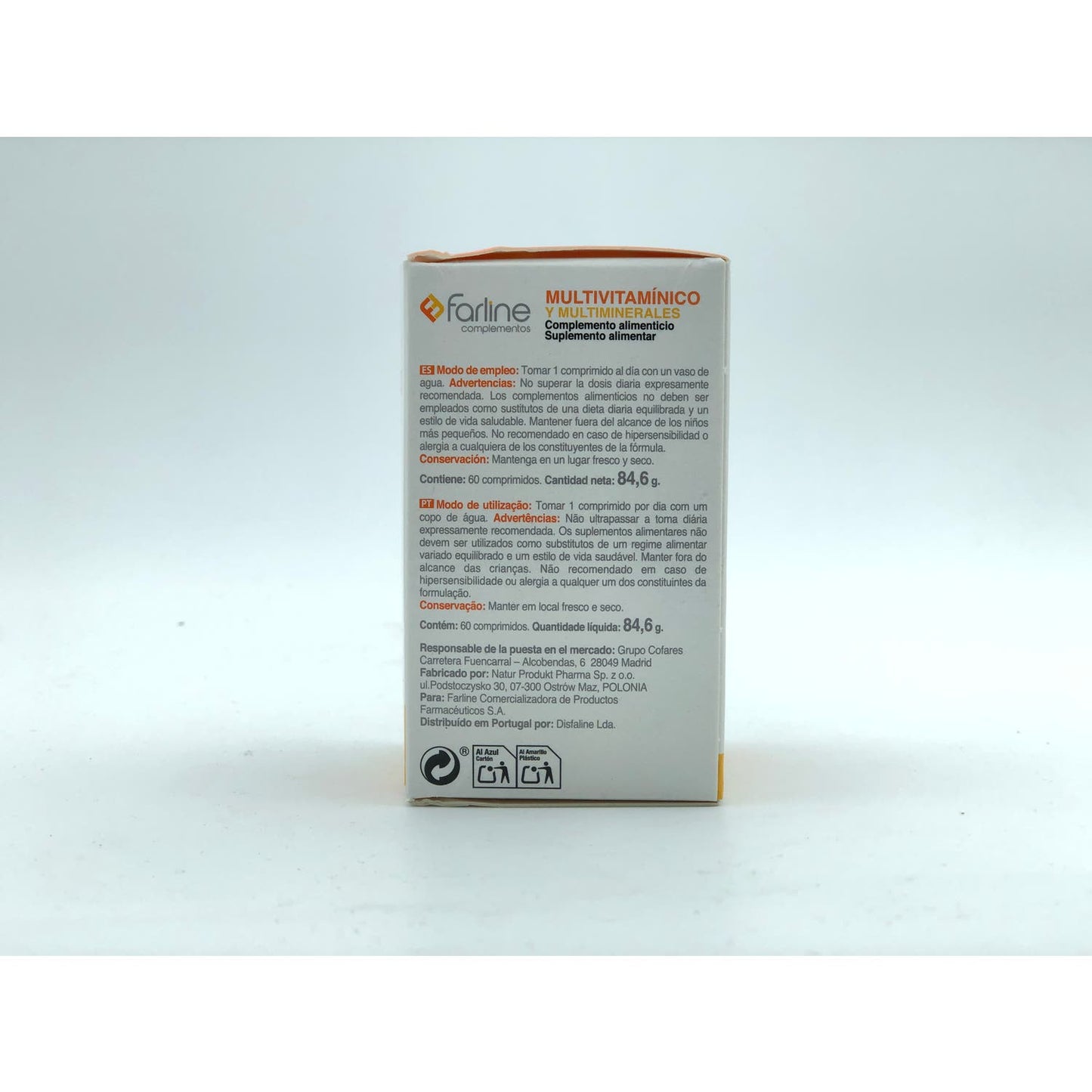 Farline Multivitamínico 60comp