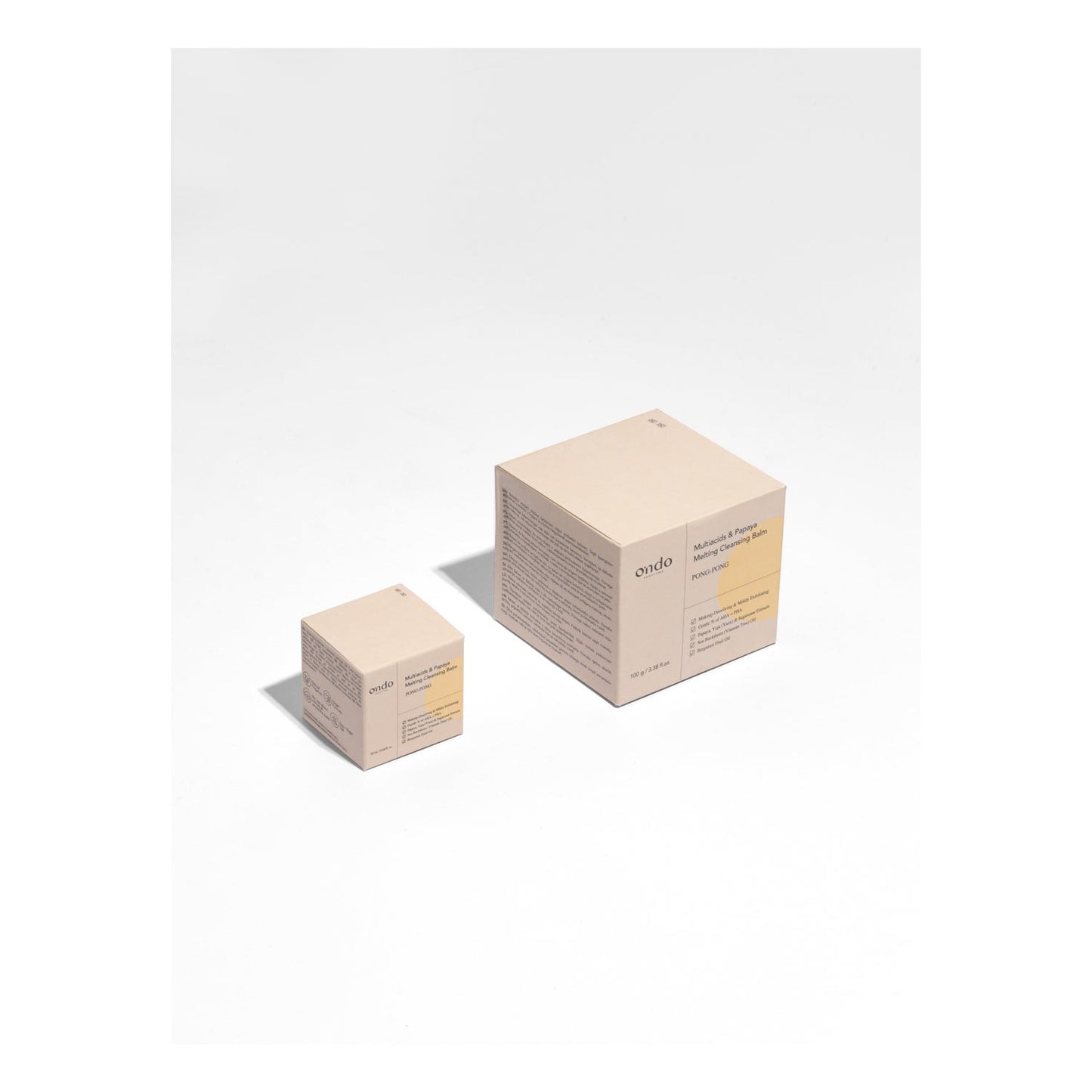 Ondo Beauty Multiacids & Papaya Cleansing Balm 10ml