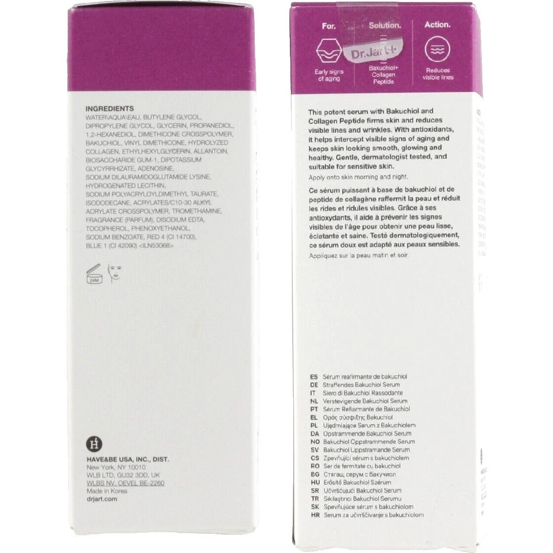 Dr.Jart+ Prejuvenation Firming Bakuchiol Serum 50 ml