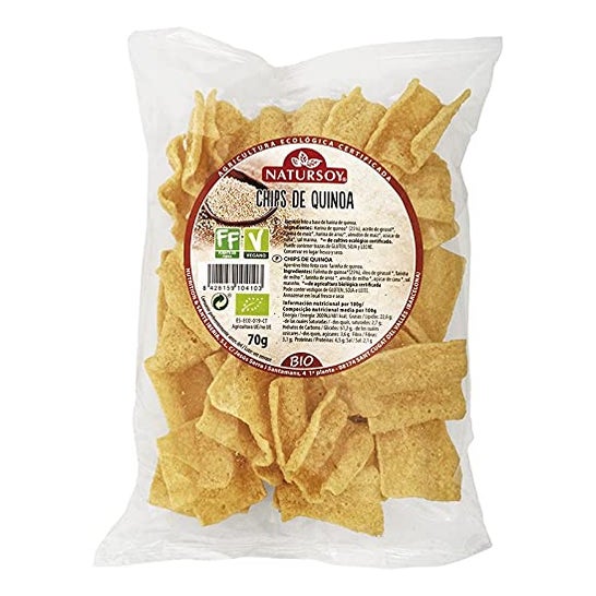 Natursoy Chips de Quinoa Eco 70 g