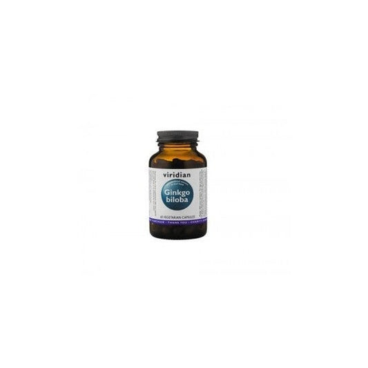 Viridian extracto de hojas de ginkgo biloba 60cáps