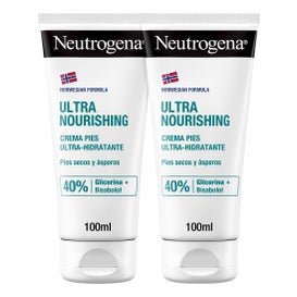 Neutrogena® Crema de Pies Ultra-Hidratante 2x100ml