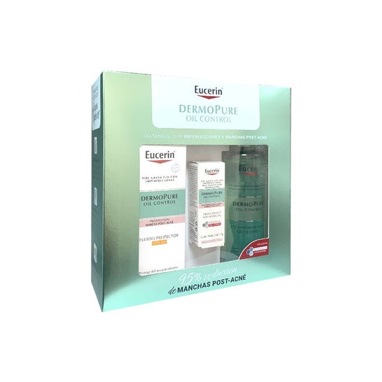 Eucerin Pack Dermopure Oil Control 3uds