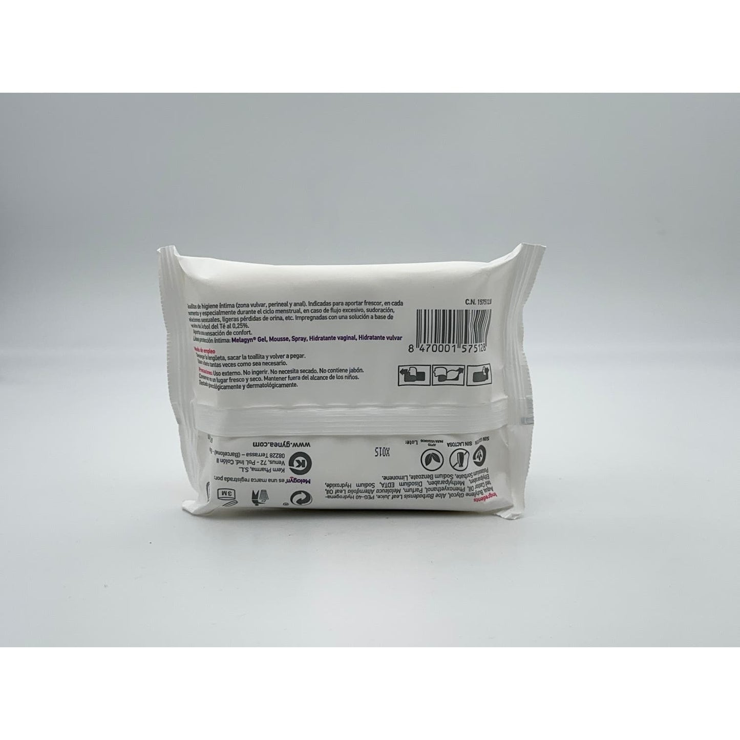 Melagyn® Toallitas Flow Pack 15 toallitas
