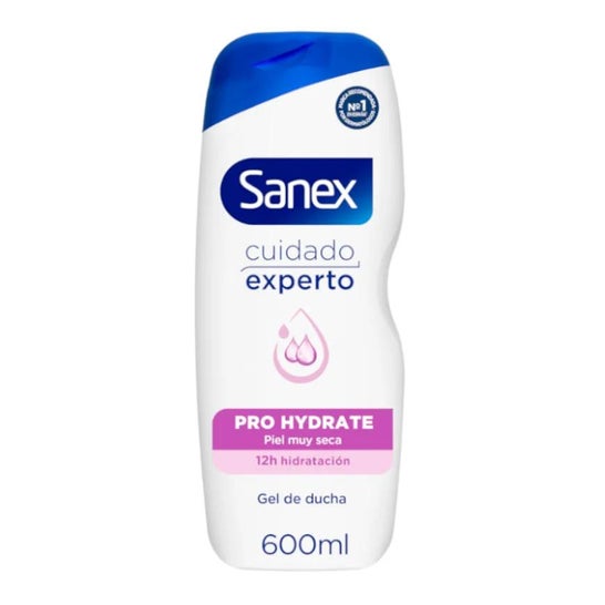 Sanex Cuidado Experto Pro Hydrate Gel Ducha Piel Muy Seca 600ml