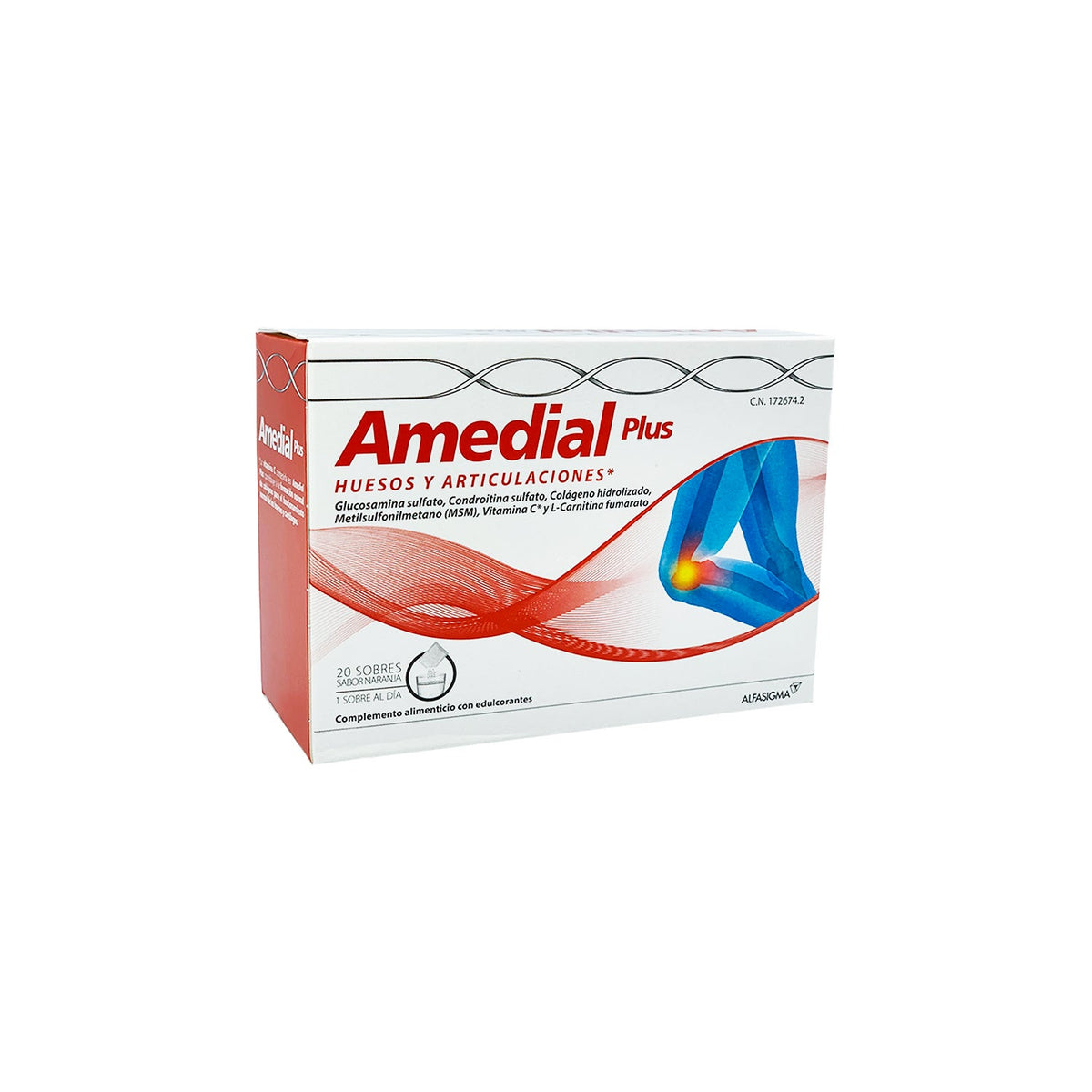 Alfasigma Amedial Plus 20 sobres