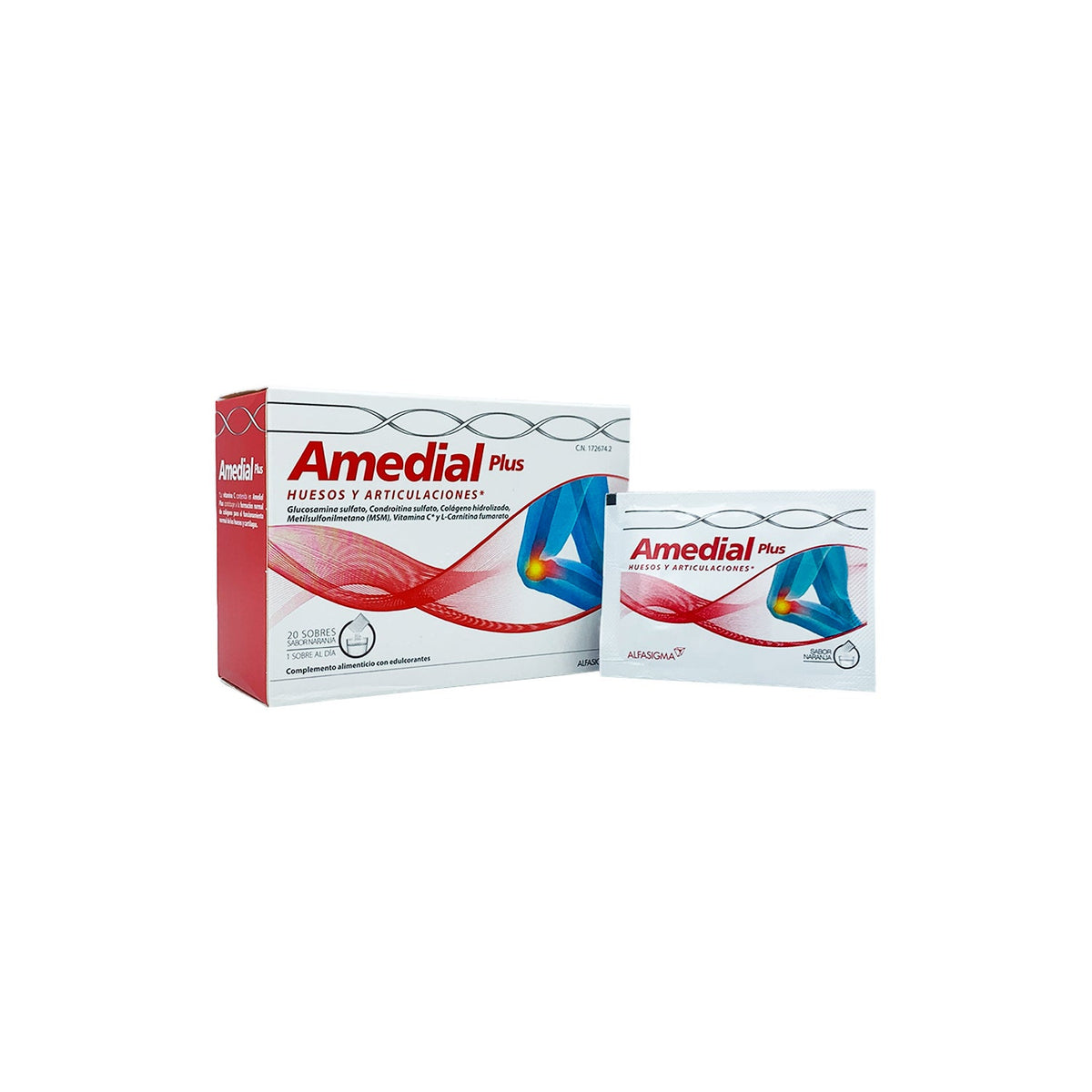 Alfasigma Amedial Plus 20 sobres