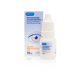 Alvita Gotas Humectantes con Ácido Hialurónico 10ml