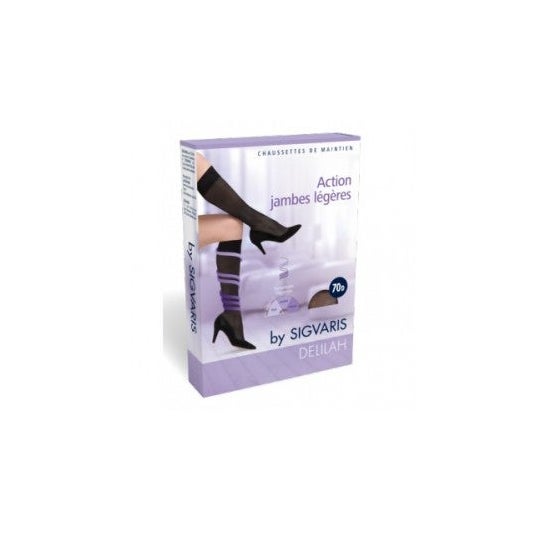 SIGVARIS DELILAH 70D Calcetines Color - Negro, Talla - Talla 3