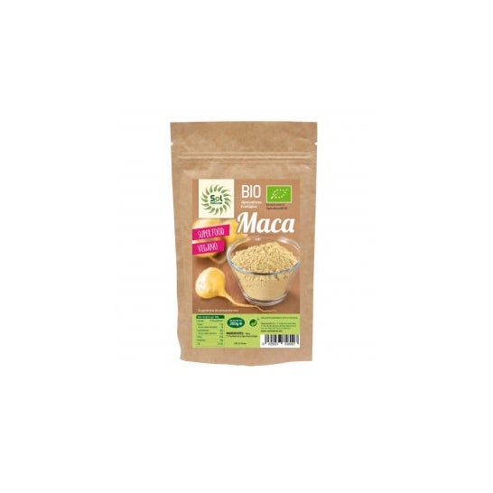 Solnatural Maca Polvo Bio Vegano Amarilla 200g