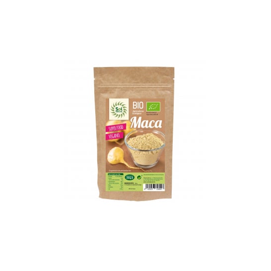 Solnatural Maca Polvo Bio Vegano Amarilla 200g