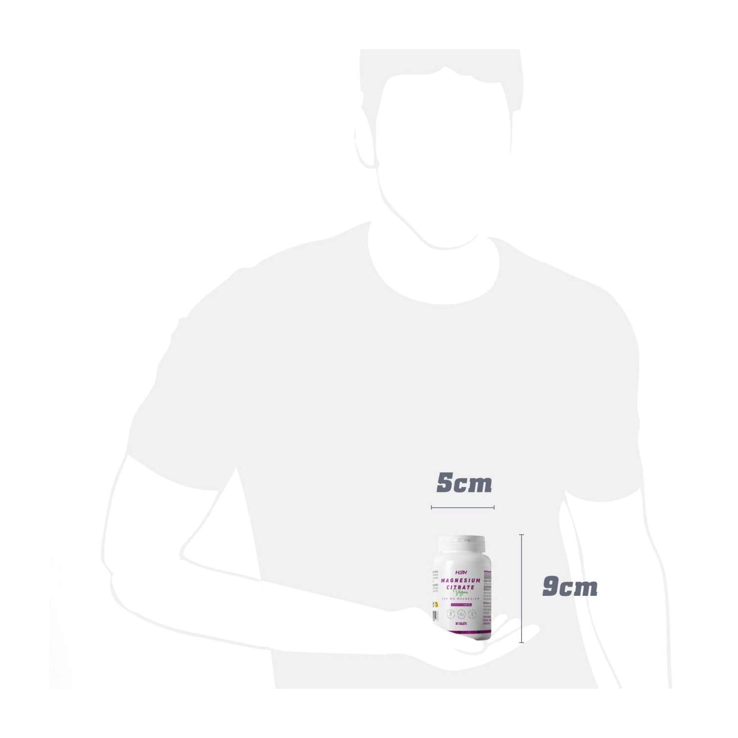 HSN Citrato de Magnesio 200mg Magnesio 30comp