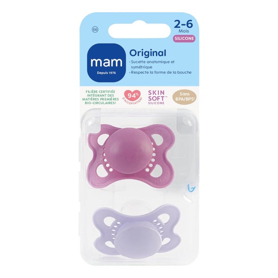 Mam Original Tendance Chupete 2-6 Meses 2uds