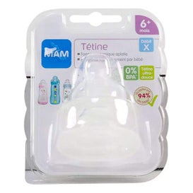 MAM Tetinas Ultra Suaves Silicona +6 Meses 2uds