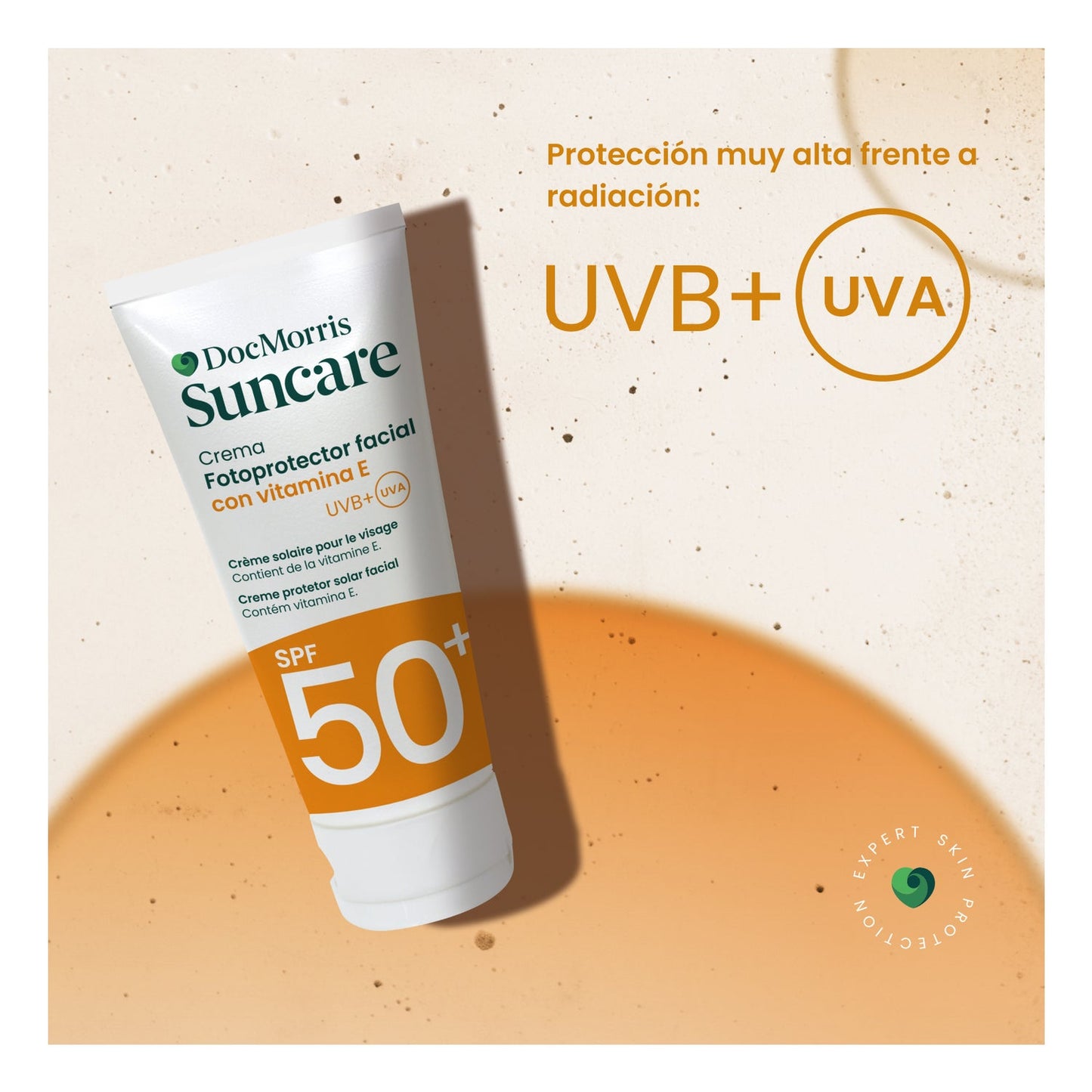 DocMorris Suncare Fotoprotector Crema Facial SPF50+ 50ml