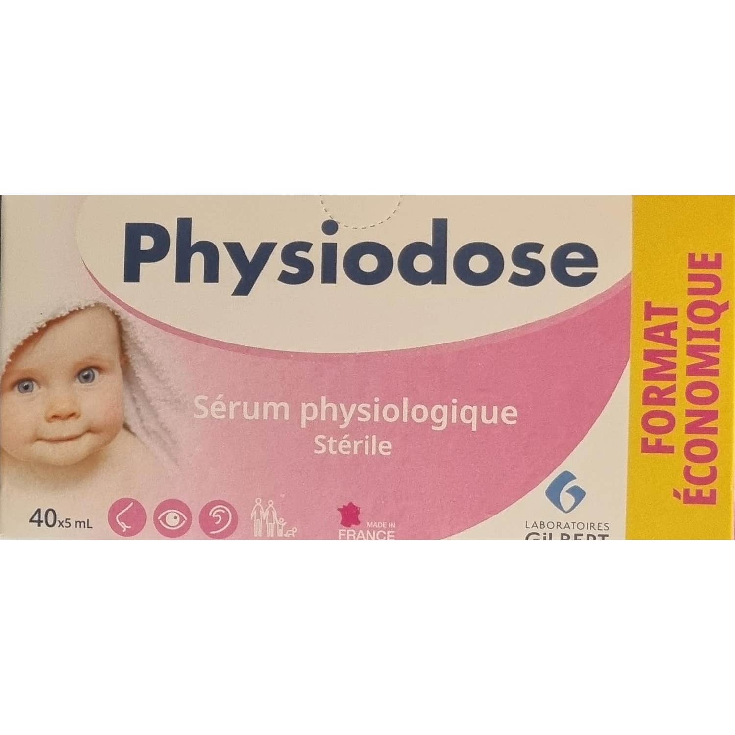 Physiodose Suero Fisiológico 40x5ml