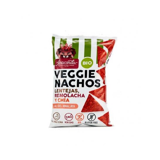 Anaconda Veggie Nachos Lenteja. Remolacha y Chia 125g