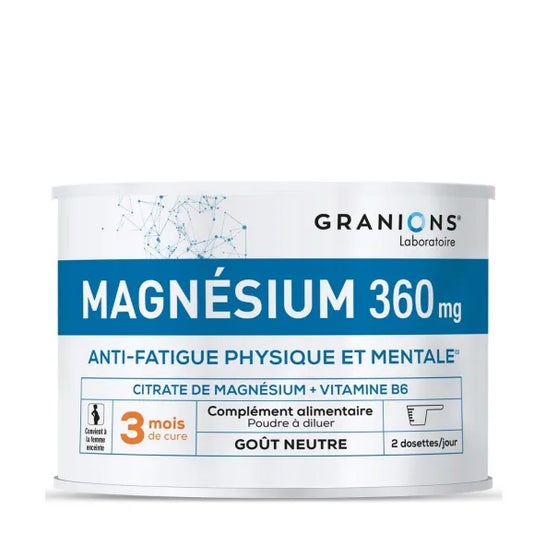 Granions Magnésium 360mg 210g