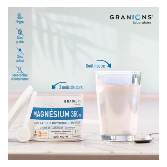 Granions Magnésium 360mg 210g