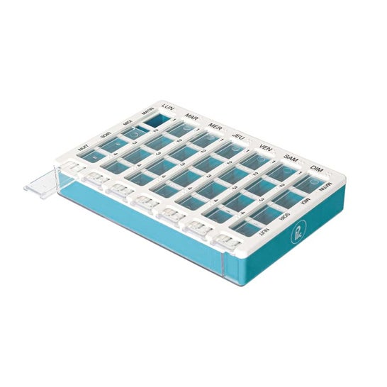 Plic Pastillero Semanal Bandeja Ergonómico 28 Comp 1 ud