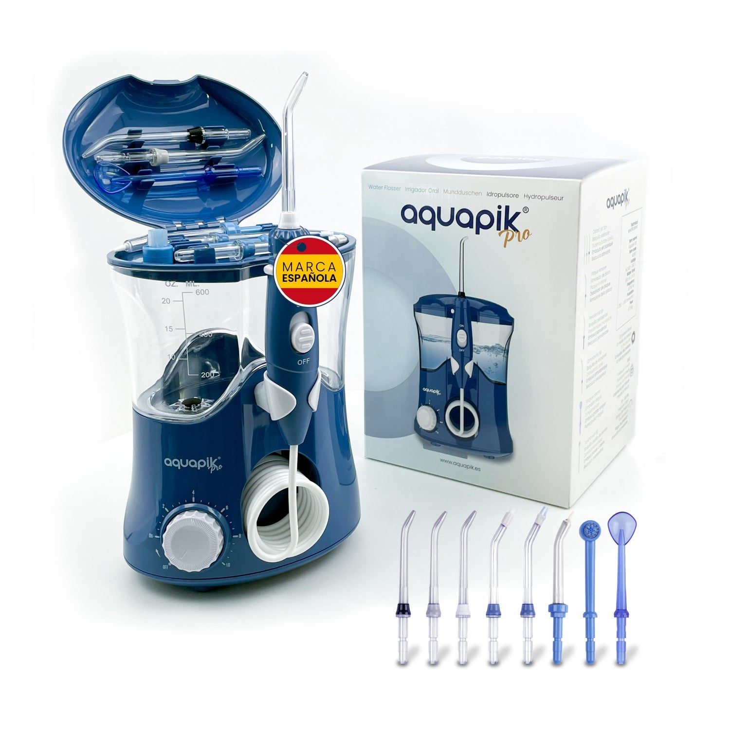 Aquapik Pro Irrigador Dental Profesional Azul