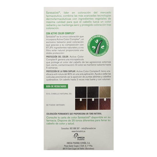Farmatint Gel 5M Castaño Claro Caoba 135ml