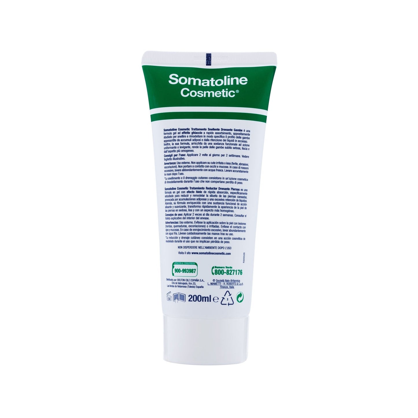 Somatoline® Reductor Drenante Piernas 200ml