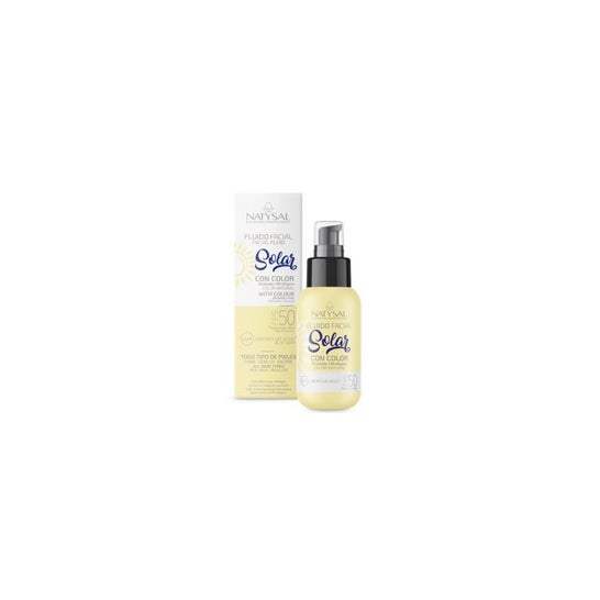 Natysal Solar Spf50 Facial Color Resistente Agua 50 ml