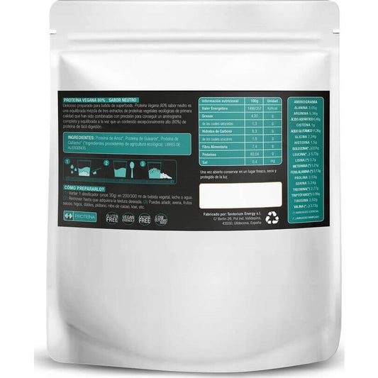 Energy Feelings Proteina Vegana 80% Neutro 1kg