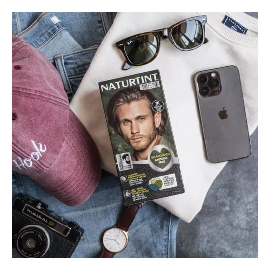Naturtint Kit Tinte Men 7N Rubio Avellana