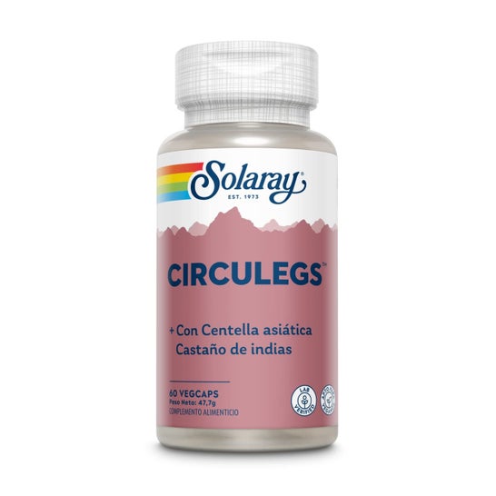Solaray Circulegs 60 caps