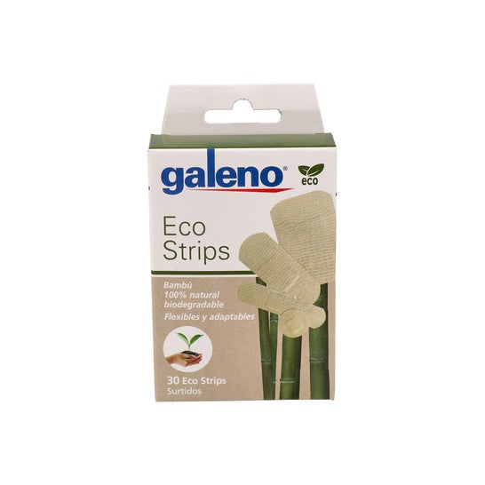 Galeno Eco Strips Apósitos Adhesivos 4 Tamaños 30 uds