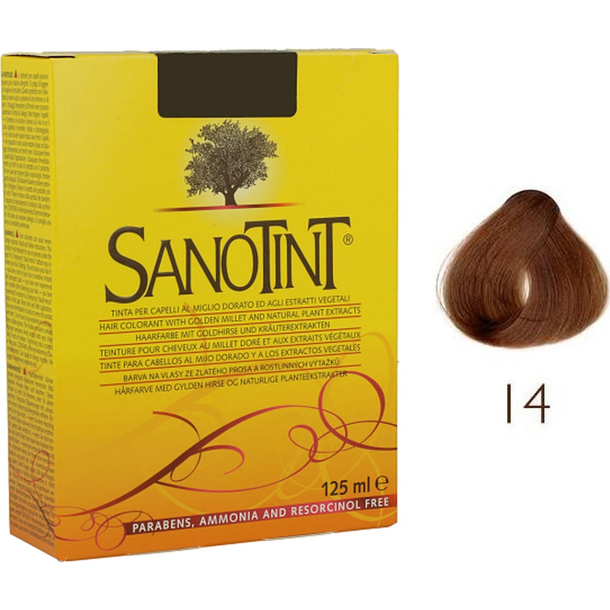 Santiveri Sanotint nº14 color rubio oscuro 125ml