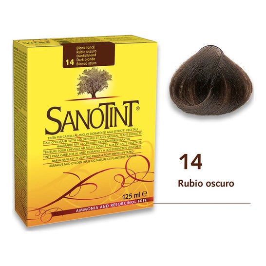 Santiveri Sanotint nº14 color rubio oscuro 125ml