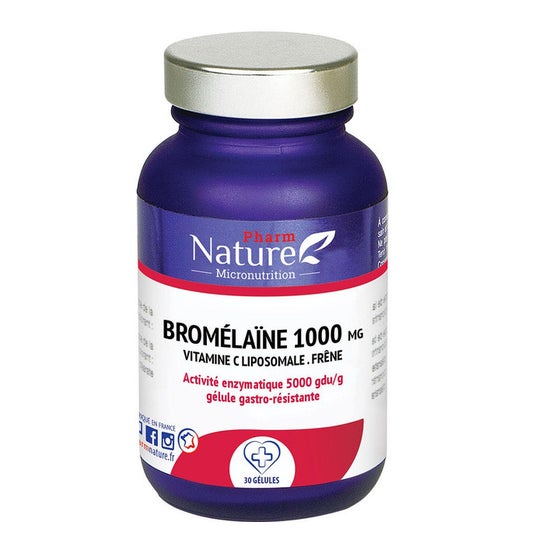Pharm Nature Micronutrition Bromelina 1000 mg 30 caps