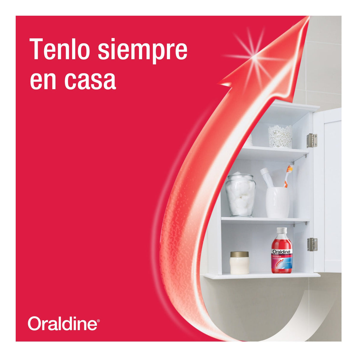 Oraldine Colutorio Antiséptico 400ml + 200ml