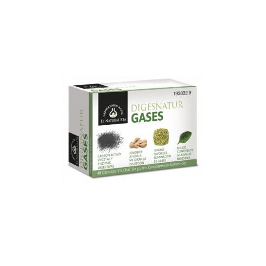 El Naturalista Digesnatur Gases 48Caps