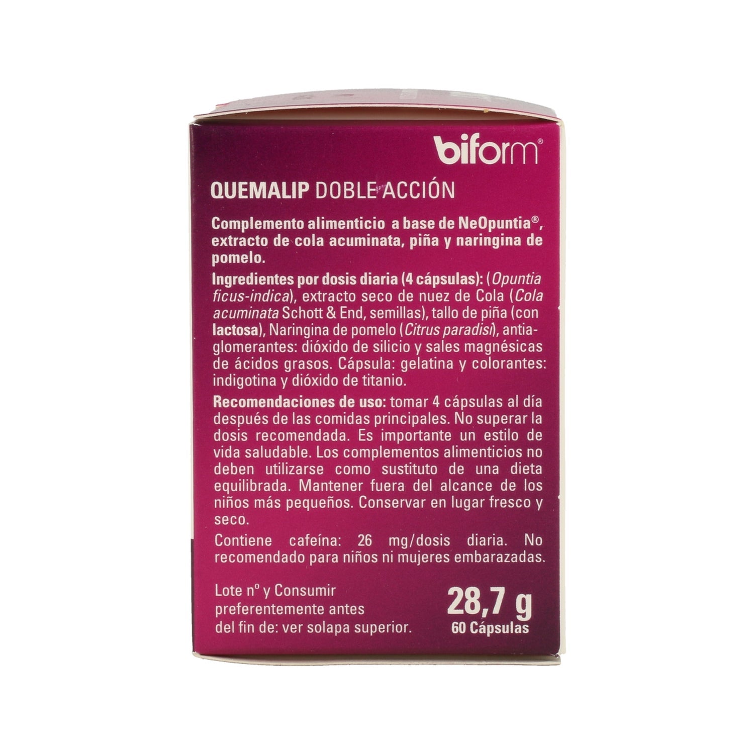 Biform Quemalip Doble Acción 60caps
